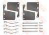 TRW PFK106 Accessory Kit, disc brake pads